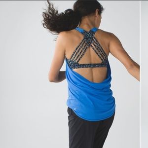 Lululemon Athletica Wild Tank Pipe Dream Blue